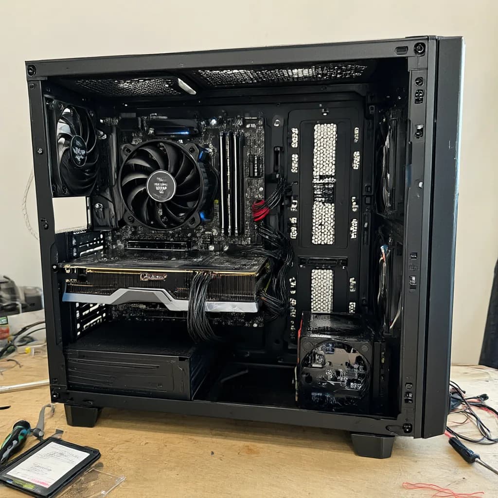 Value Octa-Core AM4 + RX 6600 PC build